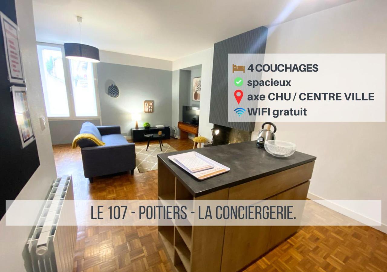 Apartamento Le 107 - Poitiers - Chu - La Conciergerie. Exterior foto
